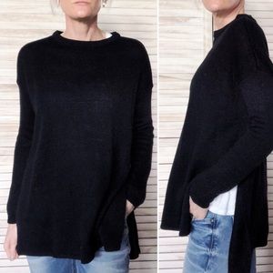 Oversized Side Slit Sweater